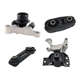Engine Motor Mount Compatible with Fits 2007-2012 Nissan Sentra 2.0L w/AUTO CVT Motor & Trans Mount Set 4pcs : A4348, A4345, A4318, A4346