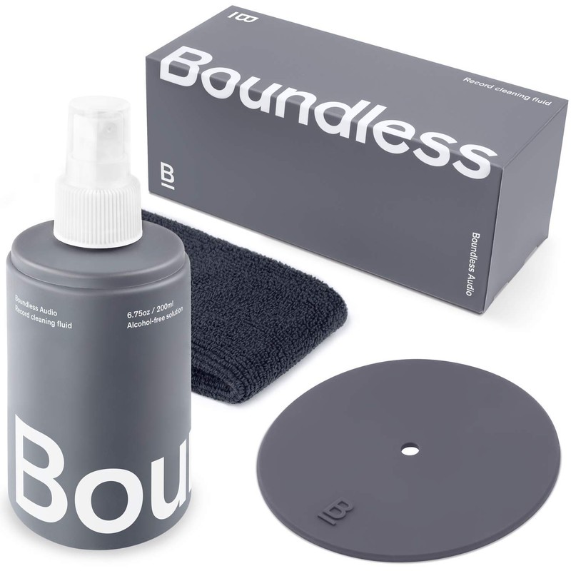 Boundless Audio Record Cleaning Solution - 6.75oz Vinyl Cleaner Fluid,