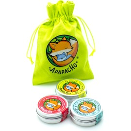 Apapacho Bálsamos Kit Felicidad 3 bálsamos de 30gr c/u