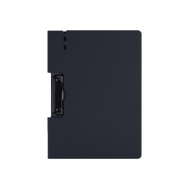 Sicheii Clipboard Folder, Folding Clipboard with Cover, Clip Board Folder, Nursing Clipboard Foldable, A4 Clipboard File Cover Folder Folio for Nurses Office School Work (Black)