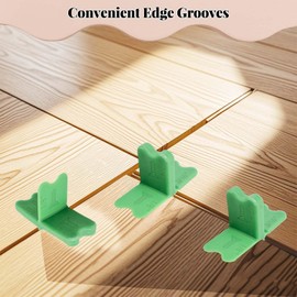 Deck Spacer Tools - 4 Thicknesses (1/16", 1/8", 3/16", 1/4"),Deck Blocks for Precise Deck Board Spacing (8)