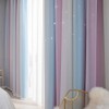 Star Curtains Stars Blackout Curtains for Kids Girls Bedroom Living