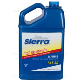 Sierra International 18-9410-4 SAE 30 Full Synthetic Marine Engine Oil