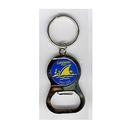 Landshark Keychain Beer Bottle Opener New