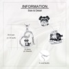 ONEFINITY Schnauzer Gifts Sterling Silver Schnauzer Pendant Necklace Schnauzer Dog
