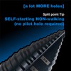 SHARPTOOL M2 HSS Step Drill Bit Kit, Heavy Duty Unibit
