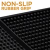 24" x 4" Rubber Bar Top Spill Mat | Professional
