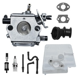 Anxingo 11211200611 Carburetor Tune Up Kit, Replacement for Stihl 024 026 MS240 MS260 024AV 024S Chainsaws, Replaces 1121 120 0611