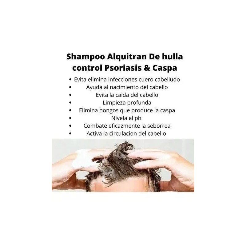 BONITA ORGANICS Shampoo Alquitran De Hulla Control Psoriasis, Caspa 2