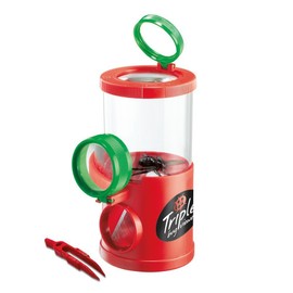 Barattolo Osserva Insetti - Tripla Vista, Modelli/Colori Assortiti, 1 Pezzo