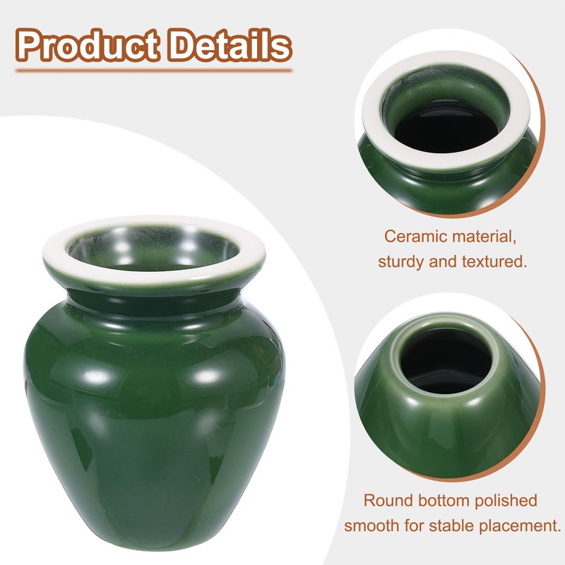 sourcing map Ceramic Chasen Stand 68mm Matcha Whisk Holder Teas