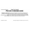 ANDY ANAND CHOCOLATIER Gluten & Sugar Free Caramel Pecan Cheesecake