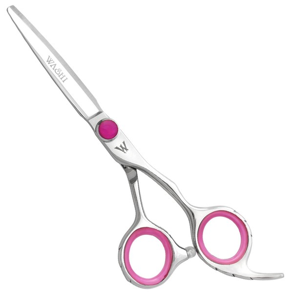 Washi Beauty - Cotton Candy 6.0” Pink Hair Cutting Convex Pro Shear/Scissor