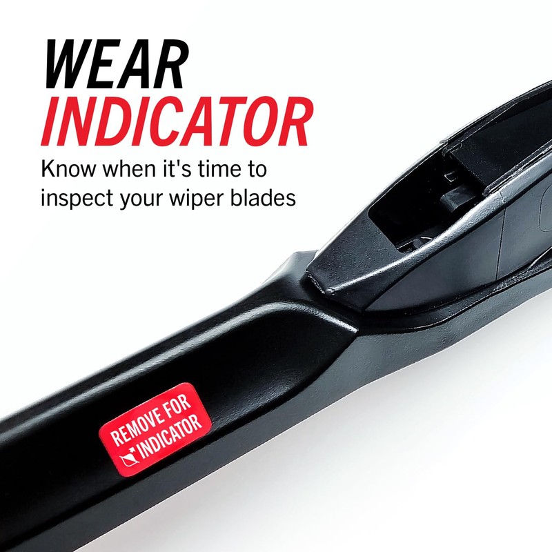 PowerClear by PowerStop – Front 15" + 15" Windshield Wiper