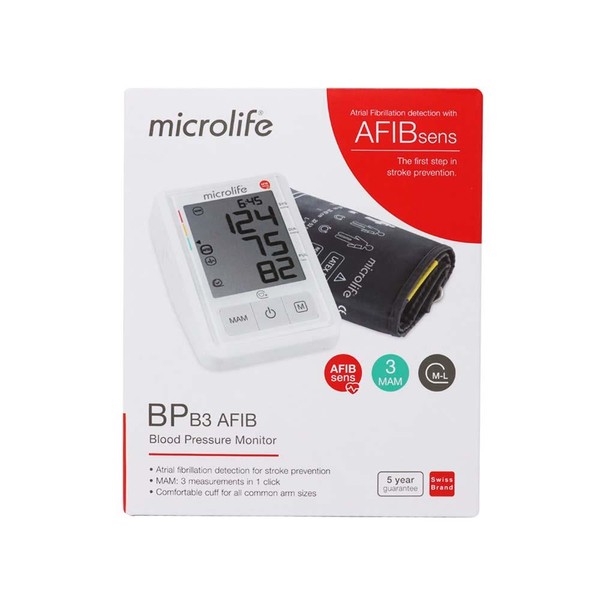 Microlife Blood Pressure Monitor with Atrial Detection BPB3 AFIB