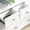 Leulan 10 Pack Kitchen Cabinet Knobs Brushed Nickel and Gold