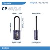 Squire Heavy Duty Padlock (CP40/2.5) - Toughest Extra Long Shackle