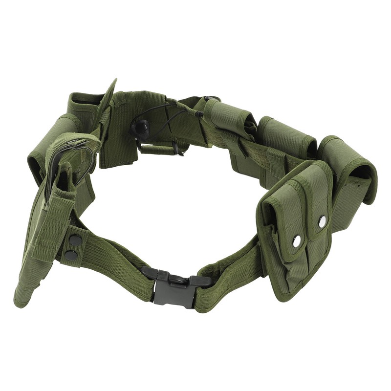 Detachable Adjustable Hunting Camping Belt with Pouch for Outdoor Activities