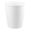 InterDesign Kent Wastebasket Trash Can-White