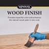 Minwax 10851 True Black Wood Finish Water-Based Solid Color Stain