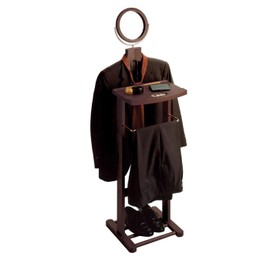 Winsome Valet Stand with Mirror, Open Base