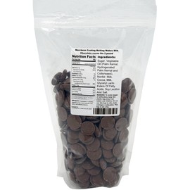 Merckens Coating Melting Wafers Milk Chocolate Cocoa Lite, 2 Pound