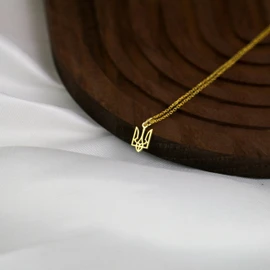 Tela Jewelry Ukrainian Tiny 7 mm Trident Trizub Necklace Genuine .925 Sterling Silver Dainty Necklaces Minimalist Design | Ukraine Jewelry, 20", Sterling Silver, No Gemstone