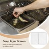 4 Pcs Deep Fryer Screens, Stainless Steel BBQ Mesh Screens,