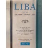 LIBA 72”X 72” Clear Shower Curtain Liner Peva Antibacterial, Rust