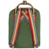 Fjällräven Kånken Rainbow Mini Spruce Green/Rainbow Pattern One Size