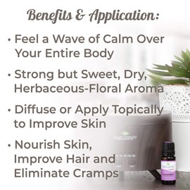 Plant Therapy Lavender Essential Oil 100% Pure, Pre-Diluted Roll-On, Natural Aromatherapy, Therapeutic Grade 10 mL (1/3 oz)