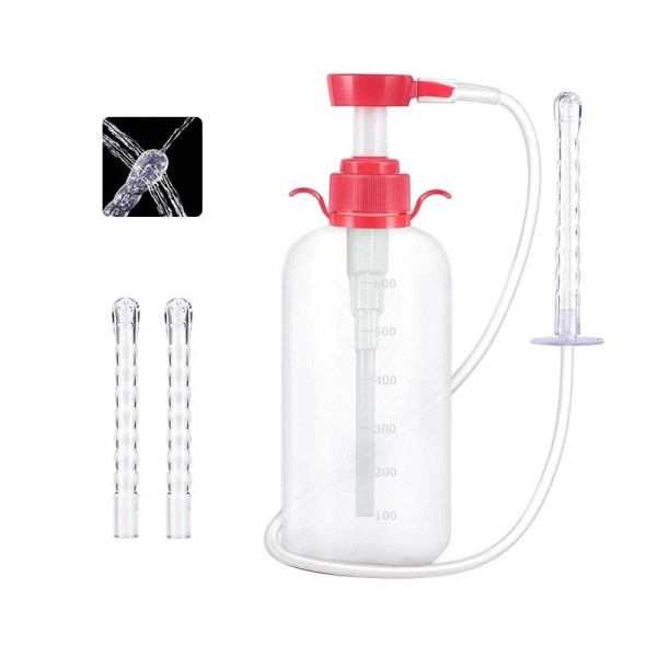 Unbranded 600ml Manual Douche Cleaner Kit for Women - Freshen