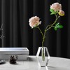 Crystal Vase 4.5-inch High, Modern Crystal Home Office Decor for