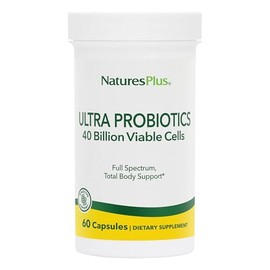 NaturesPlus Ultra Probióticos  60 cápsulas vegetarianas  Suplemento digestivo de máxima fuerza  Total cuerpo y salud de la tripa  Probióticos...      