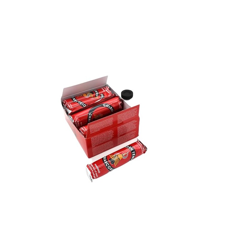 LivuX 100 Tabs Incense Charcoal 33 mm - Quick Ignition