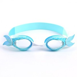 Children's Outdoor Swimming Goggles for Pool Water Play lf855 Free Size/Free Size Yg-1701 Pink White 3ea