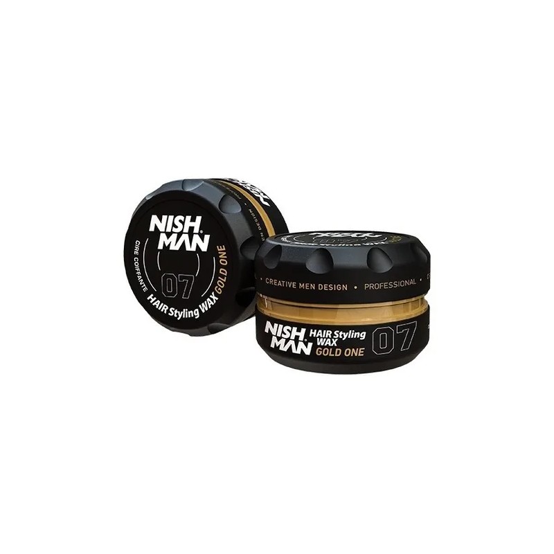 Hair Wax Nishman 07 Gold One Cera Para Peinar