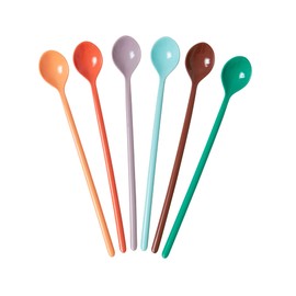 Melamine Latte Spoon - Follow The Call Of The Disco Ball Prints