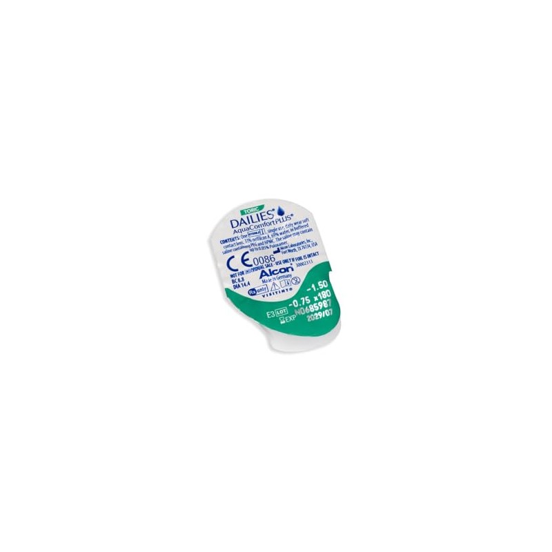 Dailys Aqua Comfort Plus Toric [BC] 8.8 [PWR] -1.75 [Astigmatism