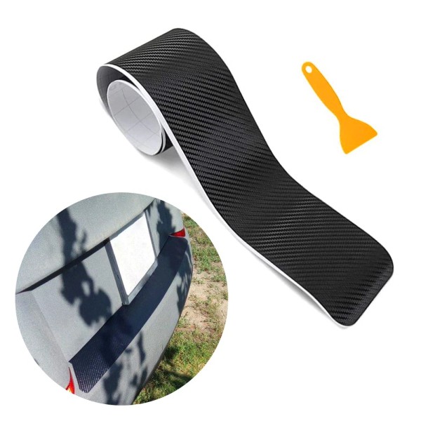 Unbranded Car Anti-Scratch Pickup Rear Guard Bumper Protector Trim Cover