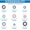 Easily 4 Set Car A/C Valve Core R134a Kit, 9