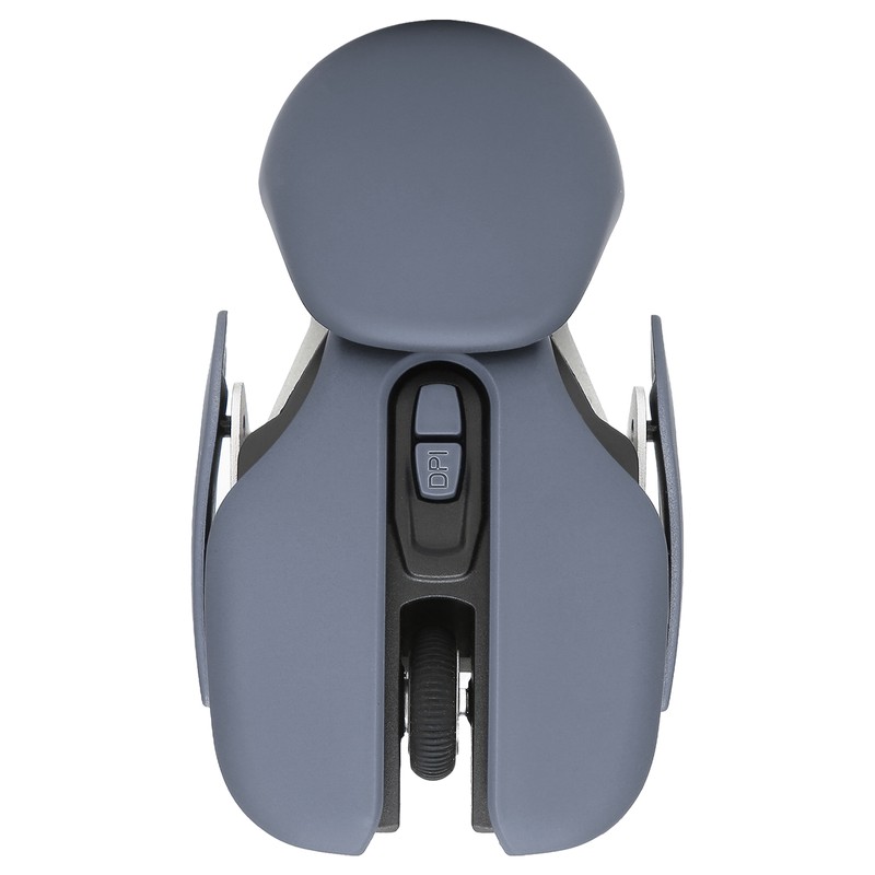 Ergonomic Wireless Mouse Inbuilt Battery Adjustable DPI Electroplating Process Integrated
