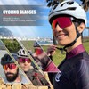 KAPVOE Cycling Glasses Polarized Mountain Bike Sunglasses Women Men MTB
