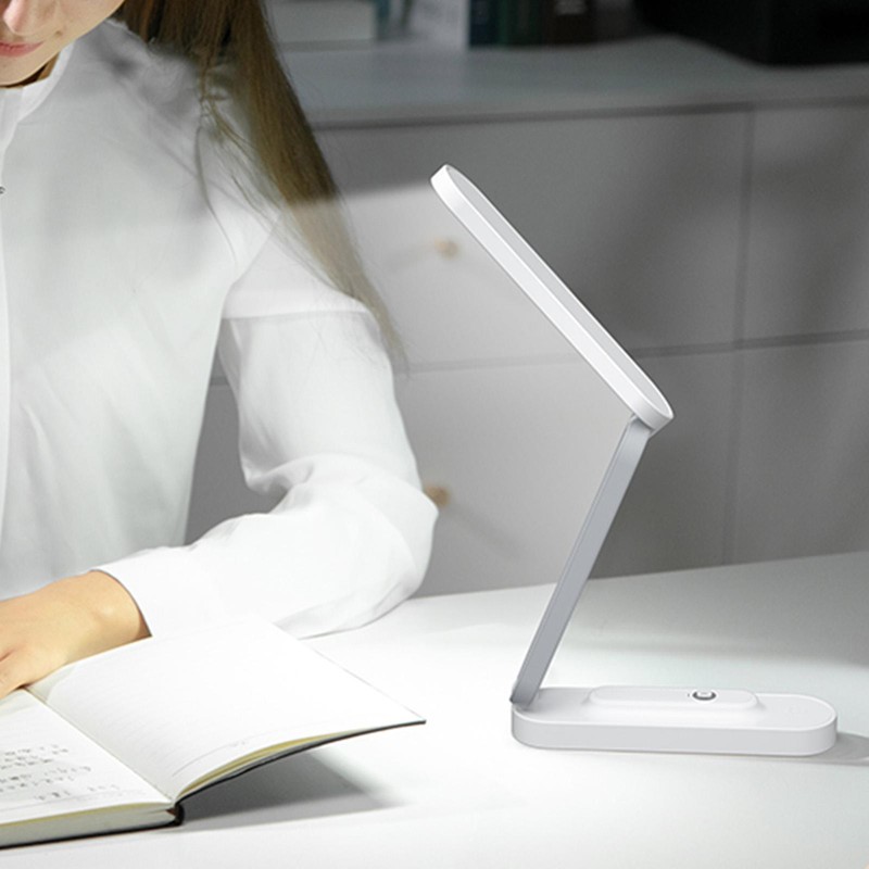Folding LED Lamp Adjustable Dimmer Foldable Night Light Home Office