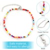 FDDU Colourful Choker Necklace Chain, Pack of 8 Boho Colourful