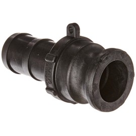 Banjo 150E Polypropylene Cam & Groove Fitting, 1-1/2" Male Adapter x Hose Shank