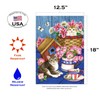 Toland Home Garden 111177 Patriotic Kitties 12.5 x 18 Inch