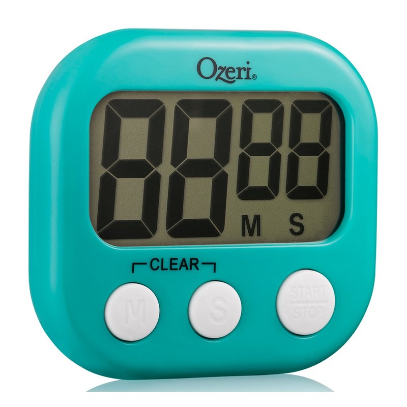 Ozeri KT1-T Kitchen Timer, 3.25in x 0.75in x 3 in,