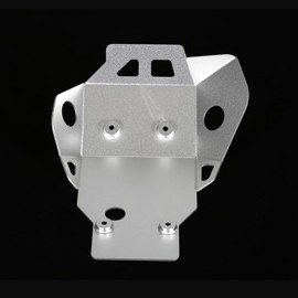 Front Skid Plate Lower Engine Mud Guard Cover for Yamaha Tricker, Serow 250 2018-2023 XT250 2008-2023 (Silver)