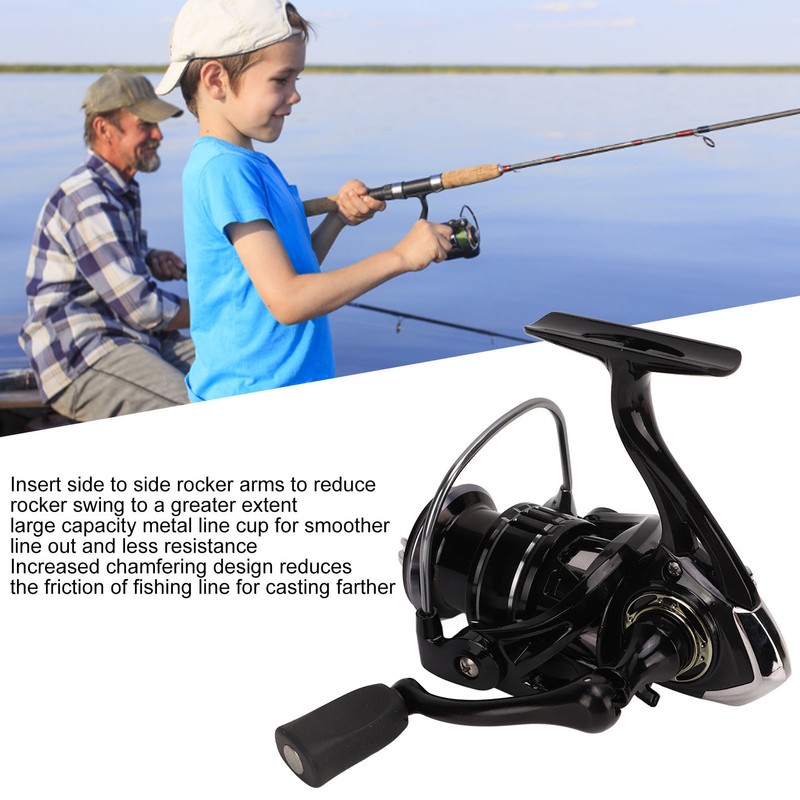 Fishing Reel Metal Spinning Reels Chamfer Outlet 5.2: 1 for